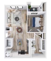 Floor Plans of Spire Deer Valley in Phoenix, AZ